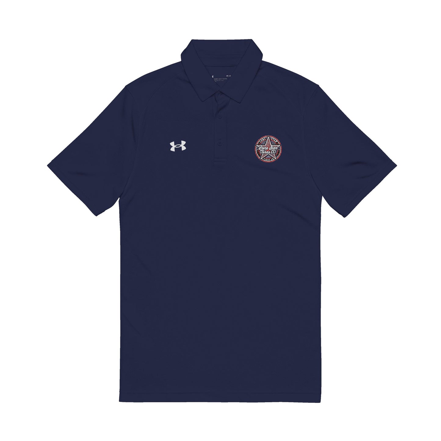 Under Armour Embroidered Men's Polo Shirt — Performance Under Armour with Crest Logo